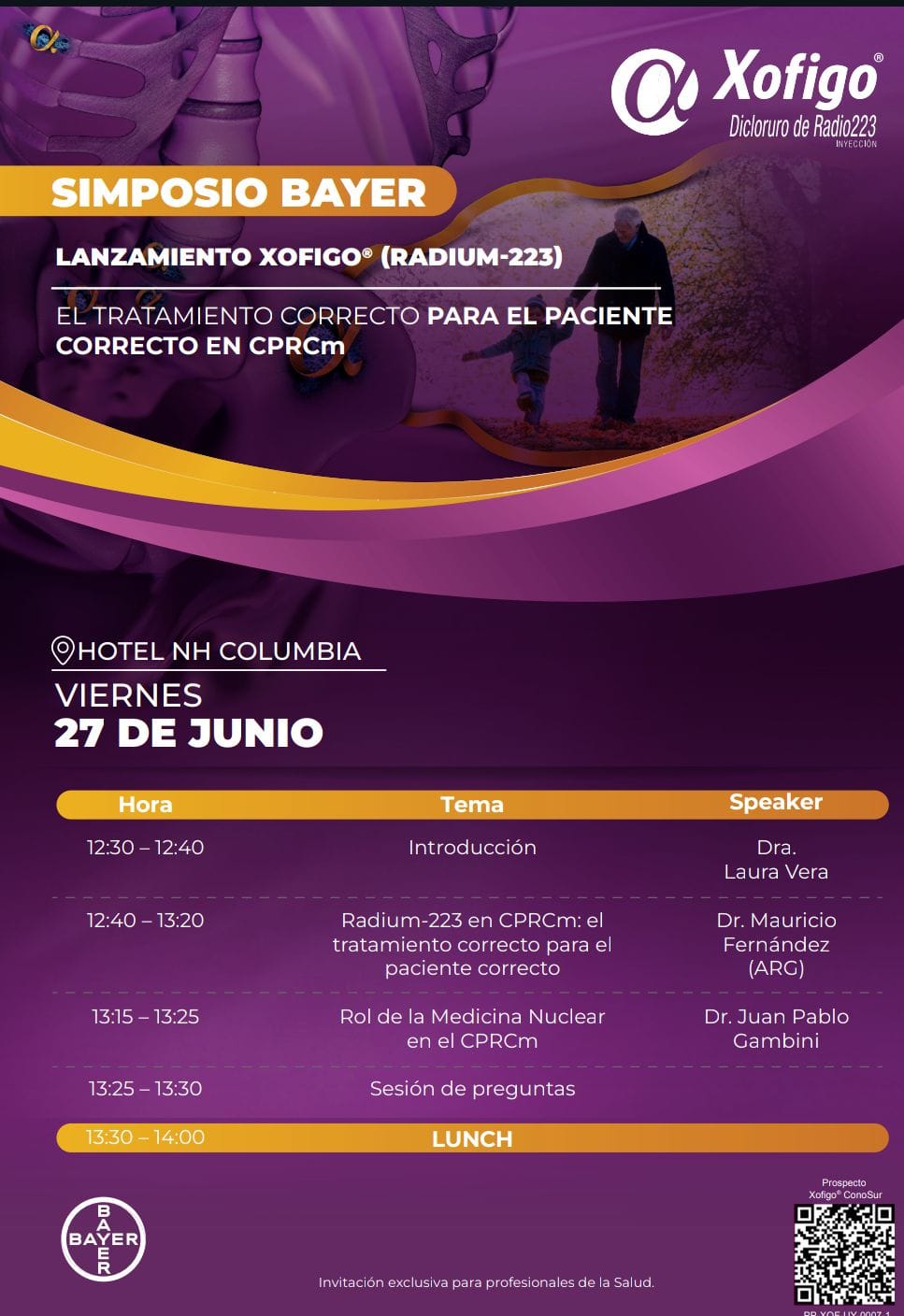 Flyer de la actividad